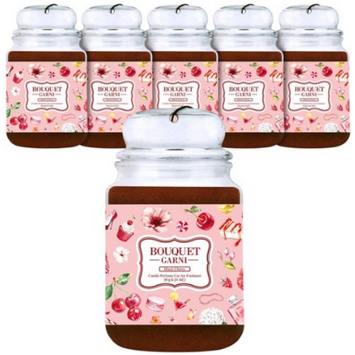 부케가르니  캔들 퍼퓸 차량용 방향제 블랙체리향