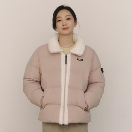 내셔널지오그래픽  김다미패딩 라루스 코지 덕다운 점퍼 N224WDW070