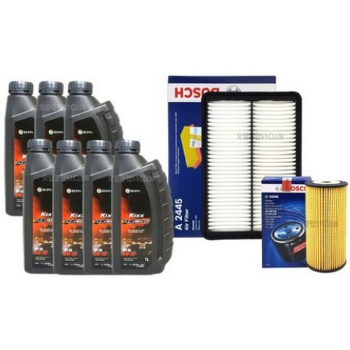 GS칼텍스 KIXX 레이싱 0W30 7L + 보쉬필터 기아 쏘렌토 더마스터 UM 디젤