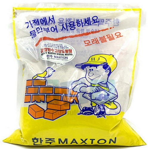 한주  급결 방수 고강도 몰탈 시멘트 3kg