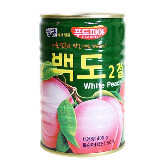 펭귄 푸드피아 백도 2절 400g [24개] - 에누리 가격비교