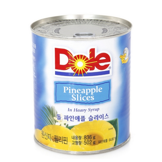 돌(Dole) Dole 파인애플 슬라이스 836g