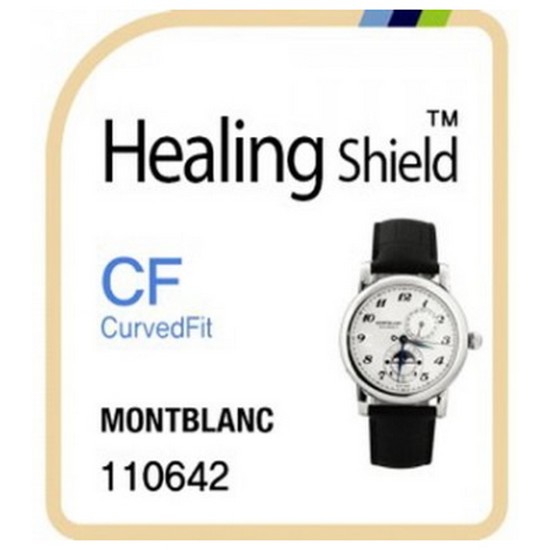 힐링쉴드 몽블랑 스타 트윈 문페이즈 110642 CurvedFit 고광택 시계액정보호필름 3매