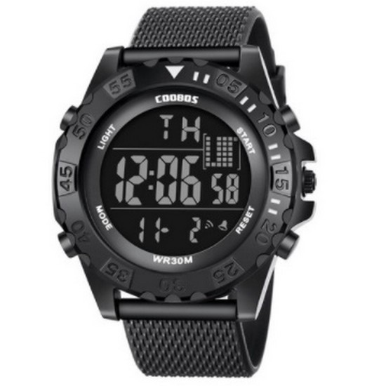 COOBOS 스포츠 전자손목시계