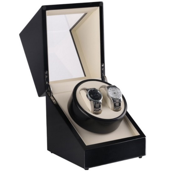 크로스아이앤씨 2구 오토매틱 시계보관함 와치와인더