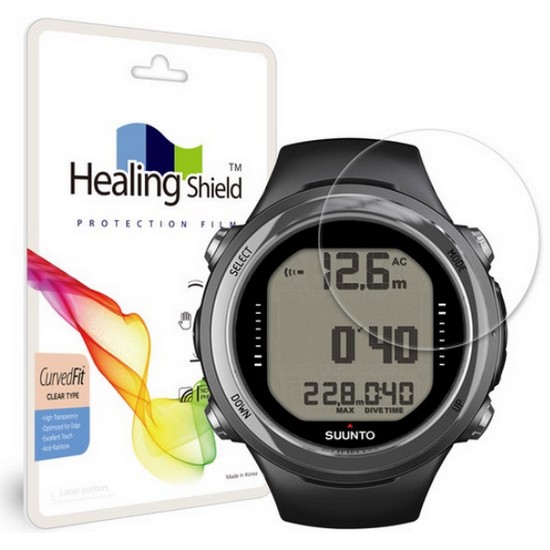 힐링쉴드 순토 D4i 커브드핏 고광택 보호필름 2매