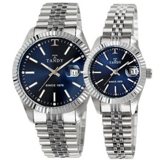 탠디 커플시계 T-3921 (다크블루)
