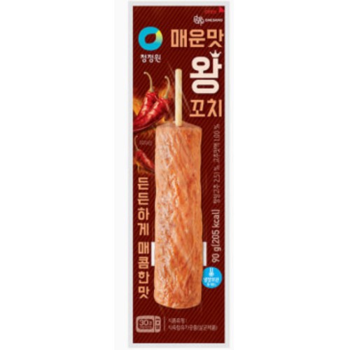 대상 청정원 매운맛 왕꼬치 90g