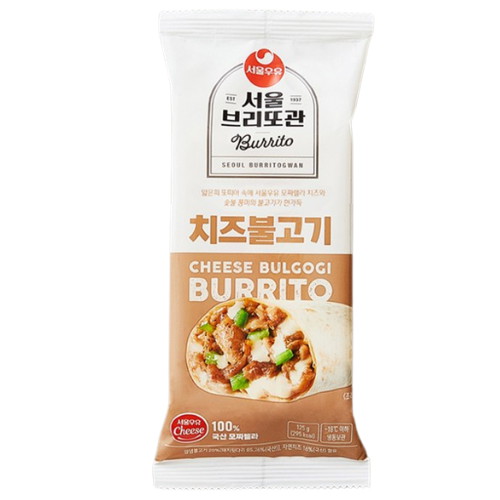 서울우유 서울브리또관 치즈불고기 125g[20개] - 에누리 가격비교
