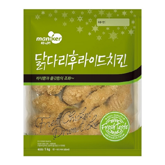 마니커 닭다리 후라이드 치킨 1kg [2개] - 에누리 가격비교