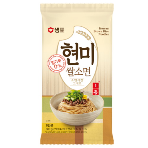샘표식품  현미 쌀 소면 800g