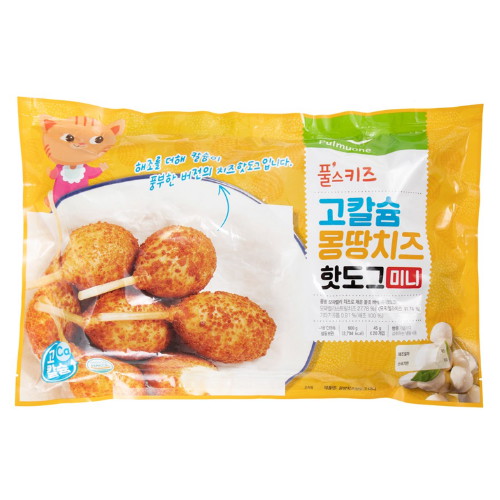 풀무원푸드머스 풀스키즈 고칼슘 몽땅치즈 핫도그 미니 900g [1개] - 에누리 가격비교