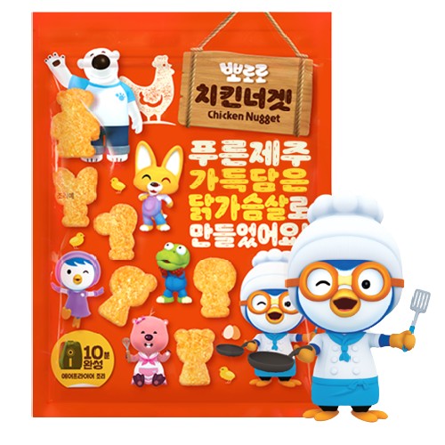 어니스트F&B  뽀로로 치킨너겟 500g