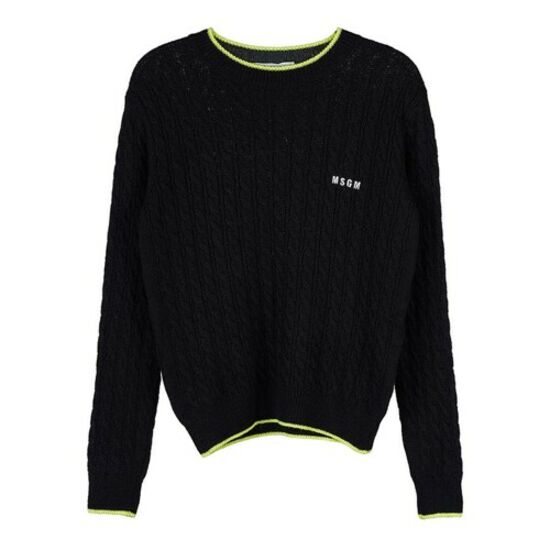 MSGM 로고 니트 탑 3341MDM148 227790 99