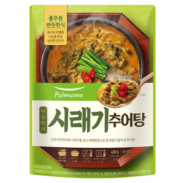 풀무원 반듯한식 시래기 추어탕 450g