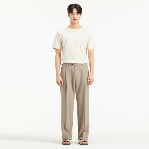 티아이포맨 와이드 슬렉스 팬츠 M232MPT036M - 에누리 가격비교