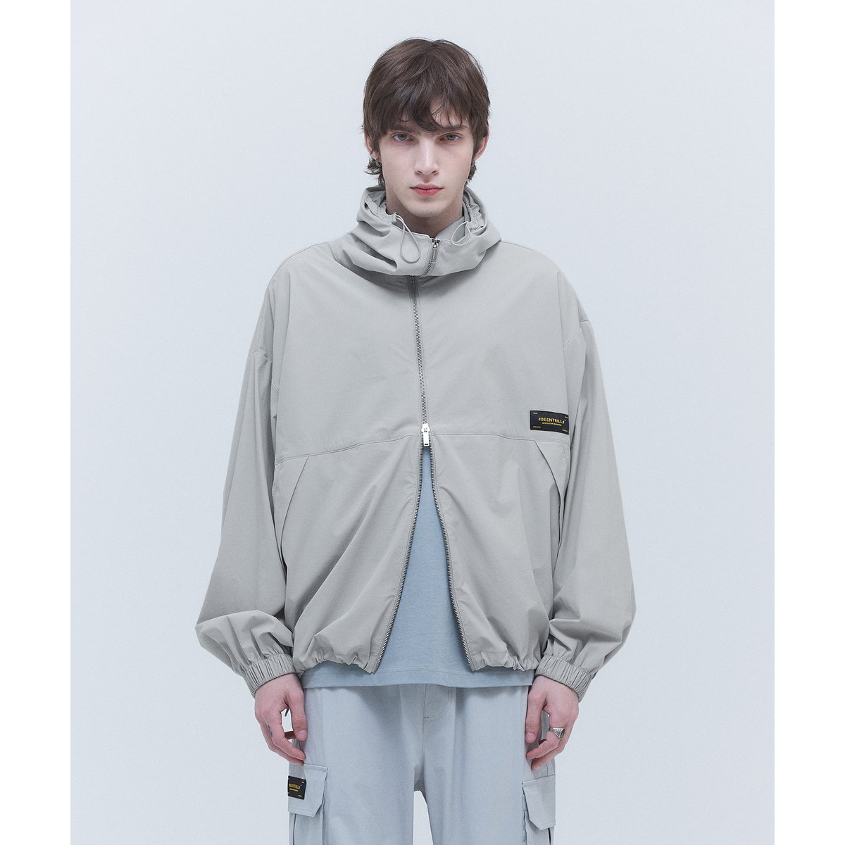 빈트릴 베이직 해시태그 윈드브레이커 BA232JP001