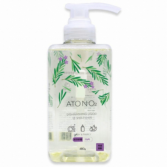 아토엔오투 1종 젖병주방세제 로즈마리향 본품1+리필 3