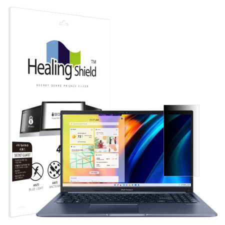 폰트리 힐링쉴드 ASUS 비보북 15 X1502 SNS 메신저 사이드 프라이버시 보안필름