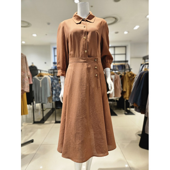 요하넥스 사이드버튼원피스 J3C9D03