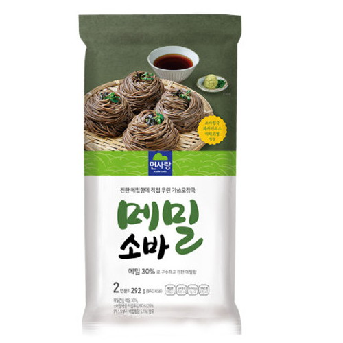 면사랑 메밀소바 292g [3개] - 에누리 가격비교