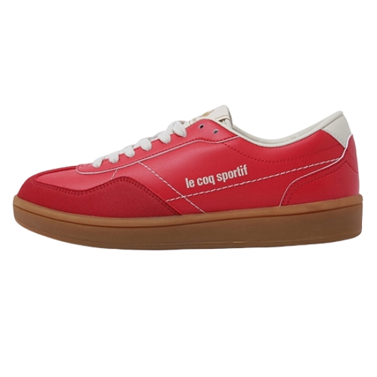 르꼬끄스포르티브 포폴라 클래식 컵솔 QO323LCU74-RED