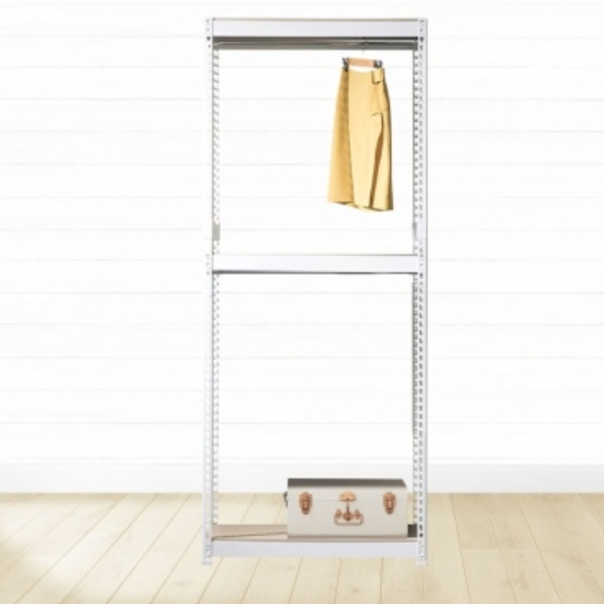 영진산업 스피드랙 V2 행거 3단 행거봉1개 드레스룸 900x600