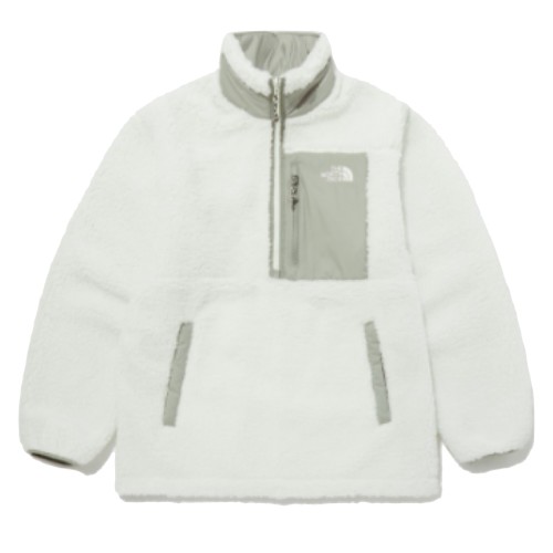 노스페이스  플레이 그린 리버서블 플리스 아노락 NJ4FP56B