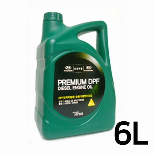 현대모비스  프리미엄 DPF 디젤 5W30 6L