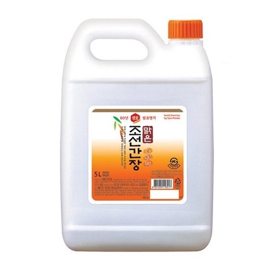 샘표 맑은 조선간장 5L