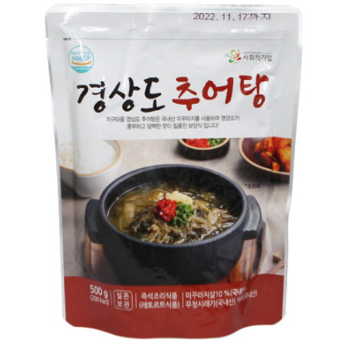 지구마을 경상도 추어탕 500g [2개] - 에누리 가격비교