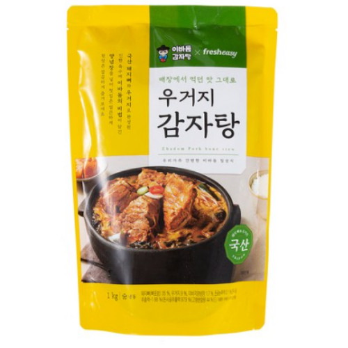 프레시지  이바돔 우거지 감자탕 1kg