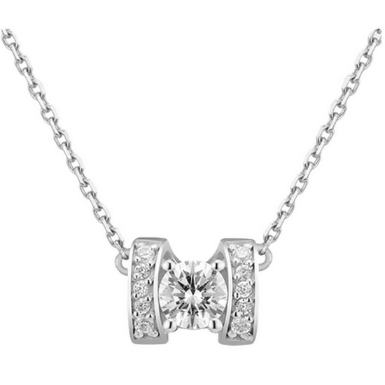 메트로시티  여성 디아만테 14K 화이트 네크리스_A233DN1368W4A