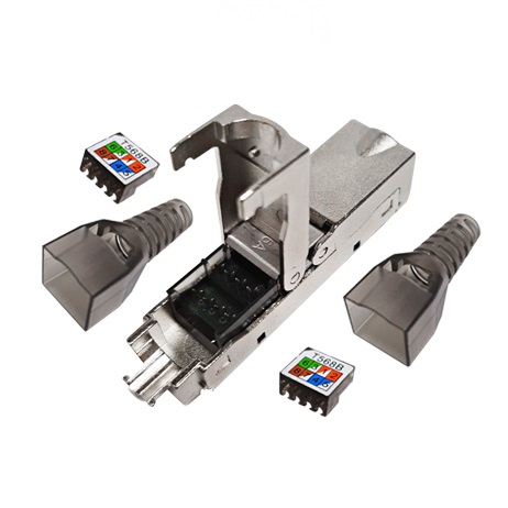 라인업시스템 LANStar LS-GIC-KCUP CAT.6A FTP Tooless 키스톤잭