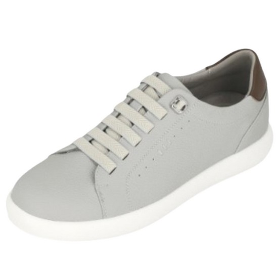 엘칸토 마쯔 남성 소가죽 밴딩 스니커즈 2.5cm LCMS32M339