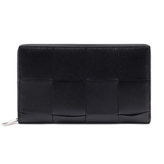 보테가베네타 여성 카세트 지퍼 어라운드 장지갑 748054 VBWD2 8803 23F