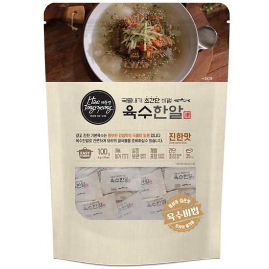 해통령 육수한알 진한맛 100g(4gx25입)