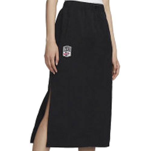 나이키 우븐 아노락 스우시 롱 스커트 치마 FQ0702-010