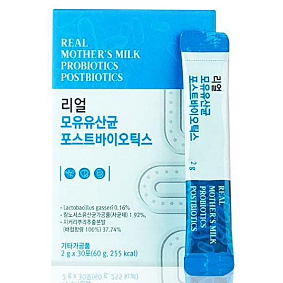 유유헬스케어 리얼 모유유산균 포스트바이오틱스 2g 30포