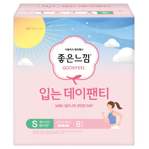 좋은느낌 입는 데이팬티 소형 8개