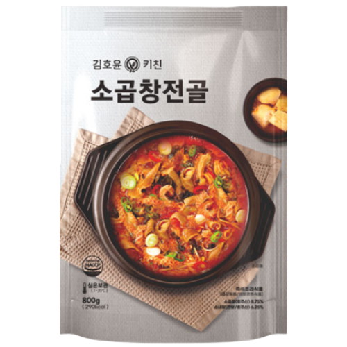 정금에프앤씨  김호윤치킨 소곱창전골 800g