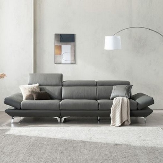 BIF보루네오 디에르 노이스 천연통가죽 소파 3.5인용