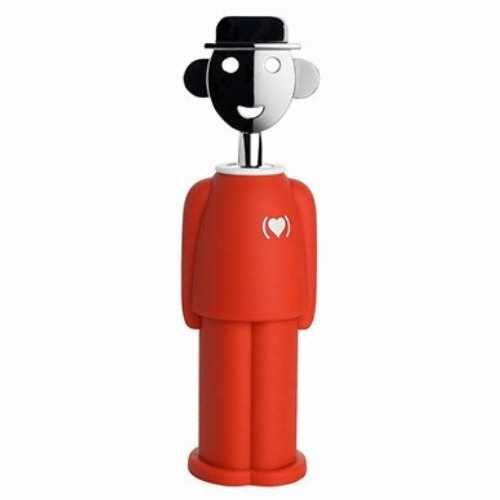 Alessi 알레산드로 엠 와인오프너 레드