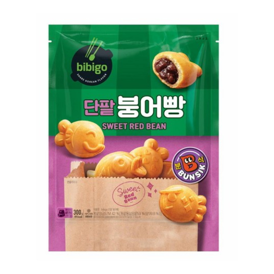 CJ제일제당 비비고 단팥 붕어빵 300g