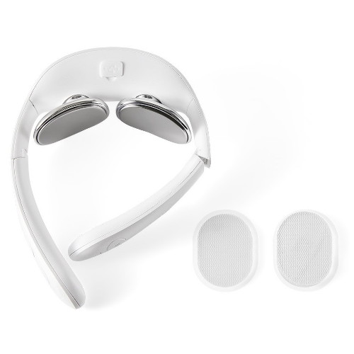 오아 넥큐어 온열 저주파 EMS 목 마사지기 OMS-039WH