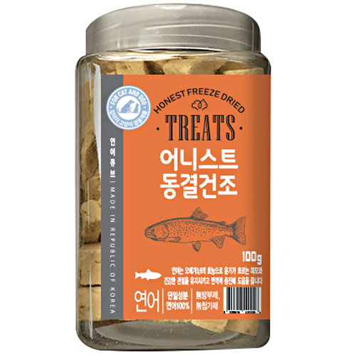 펫스토랑 어니스트 동결건조 연어 100g [1개] - 에누리 가격비교