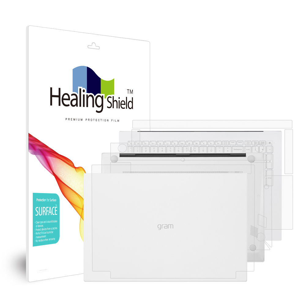 폰트리 힐링쉴드 LG전자 2021 그램17 17Z90P 17ZD90P 무광 외부보호필름