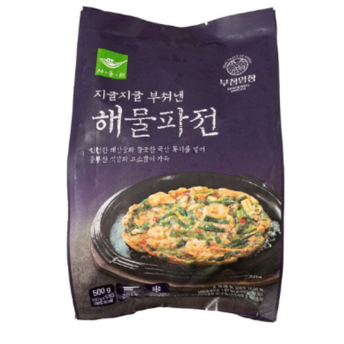 사옹원  지글지글 부쳐낸 해물파전 500g
