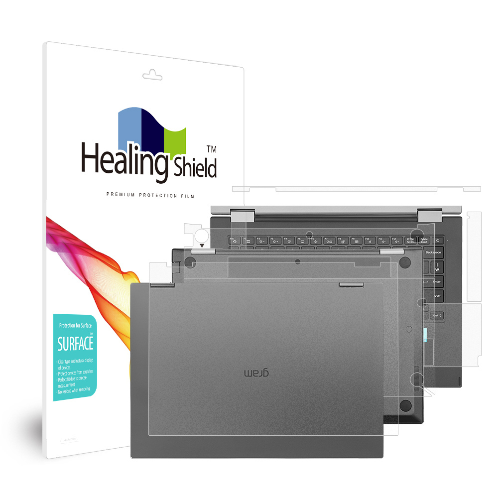 폰트리 힐링쉴드 LG전자 그램360 14T90P 14TD90P 무광 외부보호필름