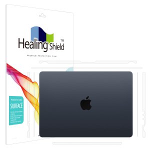 폰트리 힐링쉴드 애플 2022 맥북에어13 M2 무광 외부보호필름 측면 2매